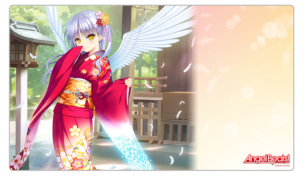Angel Beats! Rubber Mat Kanade / Kimono